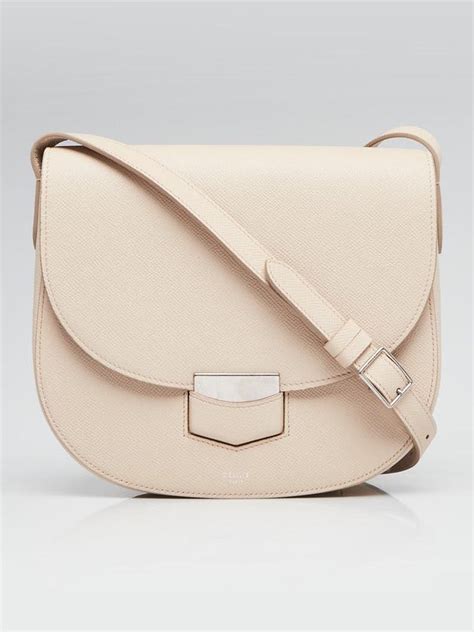 celine trotteur small white|Small Trotteur bag in grained calfskin .